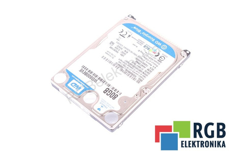 WD800BEVE-00A0HT0 WESTERN DIGITAL WD800BEVE SCORPIO BLUE 80GB