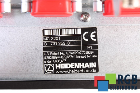 MC320T HEIDENHAIN ID.NR. 731359-01