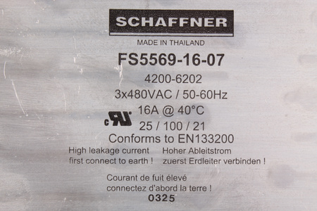 FS5569-16-07 SCHAFFNER FILTRAS