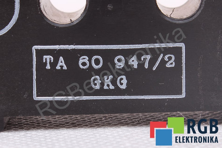 TA60947/2 SIEMENS TRANSFORMATORIUS