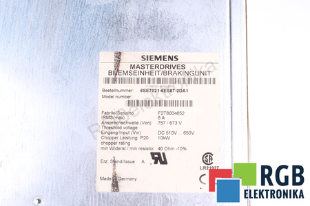 6SE7021-6ES87-2DA1 SIEMENS KORPUSAS