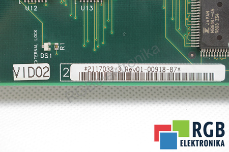 2117032-3 GE YOKOGAWA MEDICAL SYSTEMS GEYMS VID02 SKIRTAS LOGIQ 400