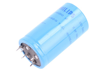 KONDENSATORIUS 680UF 400V PHILIPS