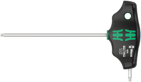 05023450001 WERA 454/7 HF SET 1 T-FORMOS ATSUKTUVŲ RINKINYS HEX-PLUS VARŽTAMS SU LAIKYMO FUNKCIJA, 7 DALIŲ