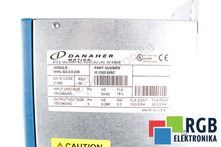 MMC-SD-2.0-230 DANAHER MOTION 1302.5092