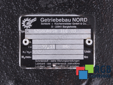 SK.12080ADSH NORD IEC80 I=19.11 PAVARA