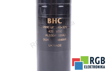 KONDENSATORIUS ALS30A1331KJ BHC COMPONENTS LTD 2000UF, 425V