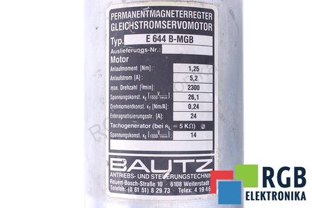 E644B-MGB BAUTZ