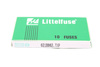 LĖTO VEIKIMO CILINDRINIS STIKLINIS SAUGIKLIS 0218002.TXP LITTELFUSE 250V, 2A, 5X20MM, 10PCS