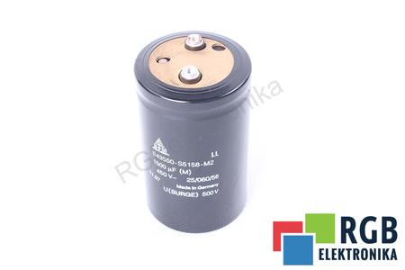 KONDENSATORIUS B43550-S5158-M2 S+M 1500UF, 450VDC KONDENSATORIUS