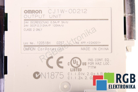 CJ1W-0D212 OMRON