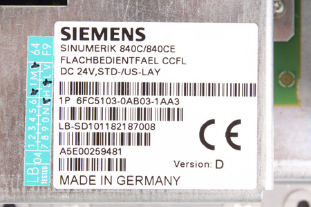 6FC5103-0AB03-1AA3 SIEMENS VERSION D SINUMERIK 840C/840CE
