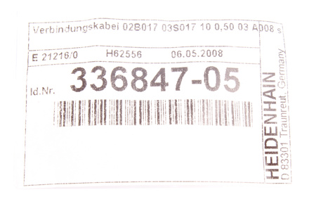 ID.NR. 336847-05 HEIDENHAIN KABELIS