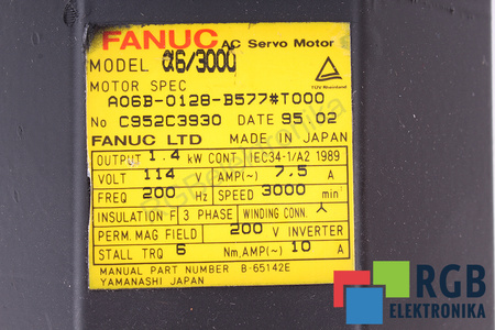 A06B-0128-B577#T000 FANUC A6/3000