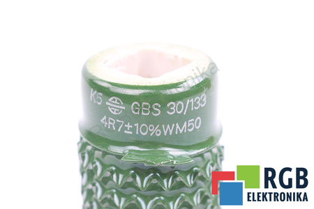 ATSPARUMAS GBS30/133 VISHAY 4.7 OHM