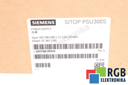 6EP1436-2BA10 SIEMENS SITOP PSU300S