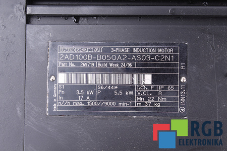 2AD100B-B05OA2-AS03-C2N1 REXROTH R911269719