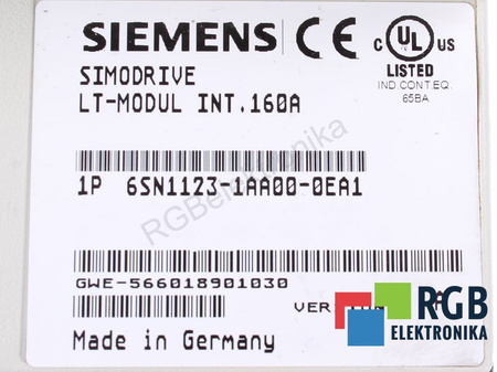6SN1123-1AA00-0EA1 SIEMENS DĖŽĖ