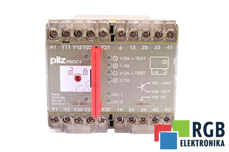 PNOZ6 PILZ 474908 SAUGOS RELĖ