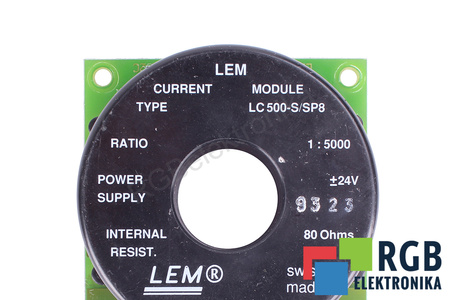 LC500-S/SP8 LEM CURRENT MODULE LEM 1:5000 80OHM SUGEDĘS – DALIMS