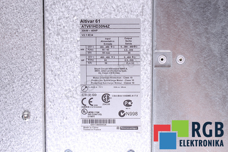 ATV61HD30N4Z SCHNEIDER ELECTRIC ALTIVAR 61