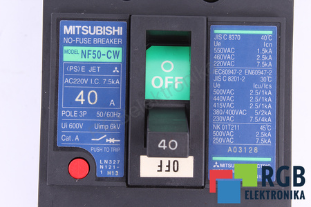 NF50-CW MITSUBISHI ELECTRIC ATJUNGIKLIS