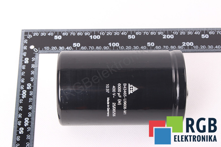 KONDENSATORIUS B43465-U9608-M1 S+M 6000UF, 400VDC