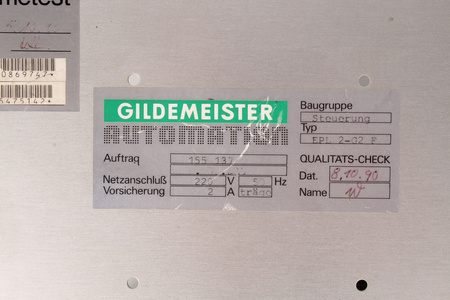 EPL2-G2 GILDEMEISTER TINKLELIS