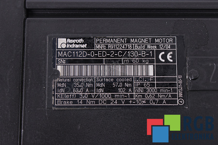 MAC112D-0-ED-2-C/130-B-1 BOSCH REXROTH R911224718