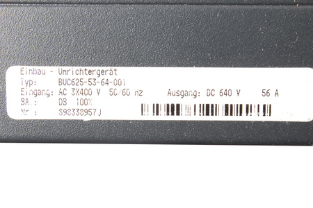 BUC625-53-64-001 BAUMÜLLER