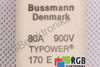 SAUGIKLIS 170E4444 BUSSMANN 170E 4444  80A, 900V SAUGIKLIS