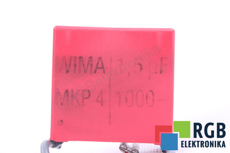 KONDENSATORIUS MKP4 WIMA 4, 1.5UF, 1000VDC