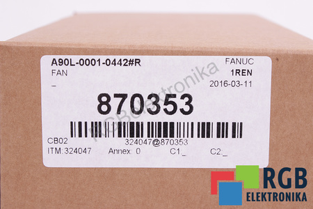 A90L-0001-0442#R FANUC PT5921-0220W-B30R VENTILIATORIUS