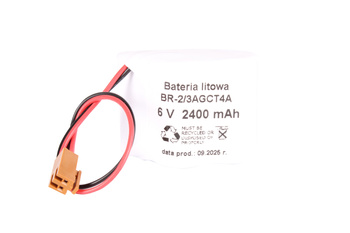 BR-2/3AGCT4A FANUC BETA ISV 2400MAH, 6V AKUMULIATORIUS PAKAITALAS