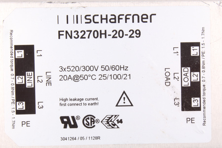 FN3270H-20-29 SCHAFFNER FILTRAS