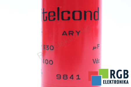 KONDENSATORIUS 330UF 400VDC ITELCOND