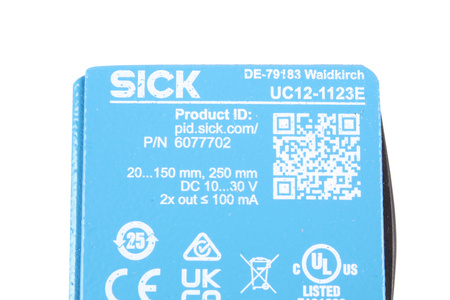 UC12-1123E SICK 6077702 ULTRAGARSINIS ATSTUMO MATUOKLIS