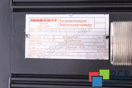 MAC090A-0-RD-4-C/110-A-1/WI522LV INDRAMAT