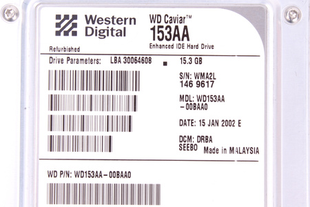 WD153AA-00BAA0 WESTERN DIGITAL