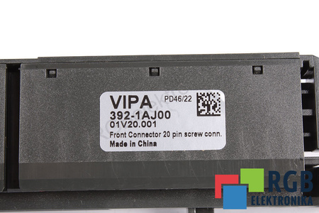 392-1AJ00 YASKAWA VIPA ANALOGAS 6ES7392-1AJ00-0AA0 PRIEKINĖ JUNGTIS