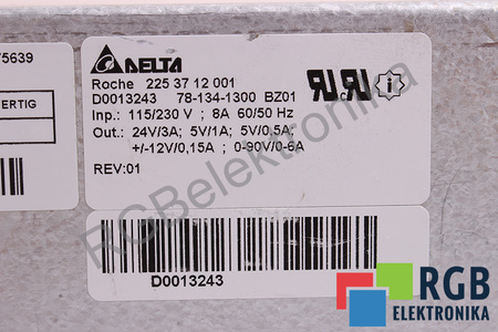 D0013243 DELTA 78-134-1300 BZ01 REV.01