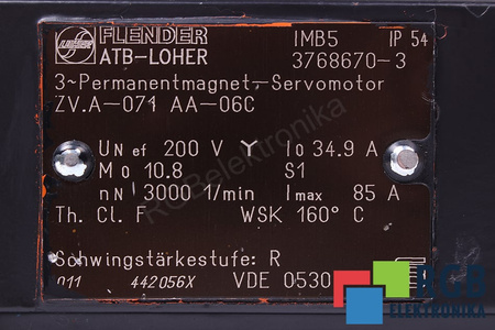 A-071AA-06C LOHER 34.9A