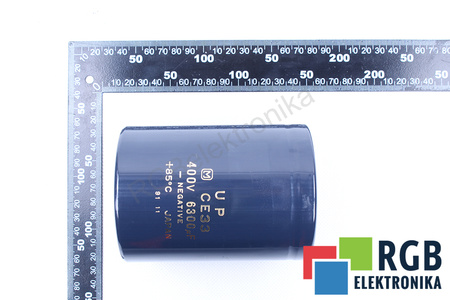 KONDENSATORIUS CE33 MATSUSHITA 6300UF, 400VDC