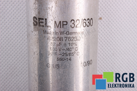 KONDENSATORIUS MP32/630 SEL 32UF, 630V KONDENSATORIUS
