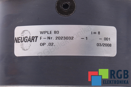 WPLE80 NEUGART I=8 PAVARA
