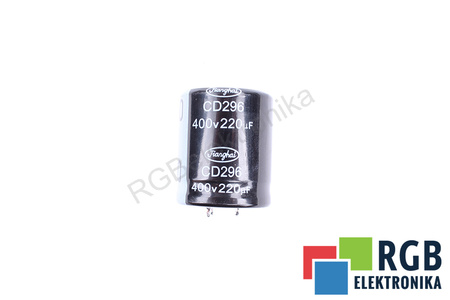 KONDENSATORIUS CD296 JIANGHAI 220UF, 400V KONDENSATORIUS