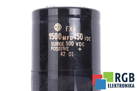 KONDENSATORIUS FXA HITACHI 1500UF, 450V KONDENSATORIUS