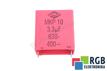 KONDENSATORIUS MKP10 WIMA 3.3UF, 630/400V