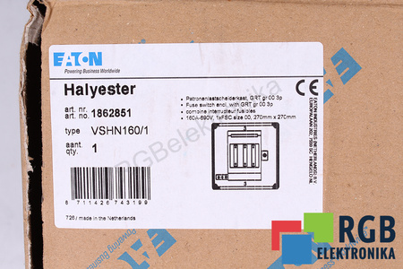 VSHN160/1 EATON IDT SAUGIKLIO KORPUSAS