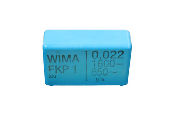 KONDENSATORIUS 0.022UF FKP1 WIMA 1600VDC, 650VAC